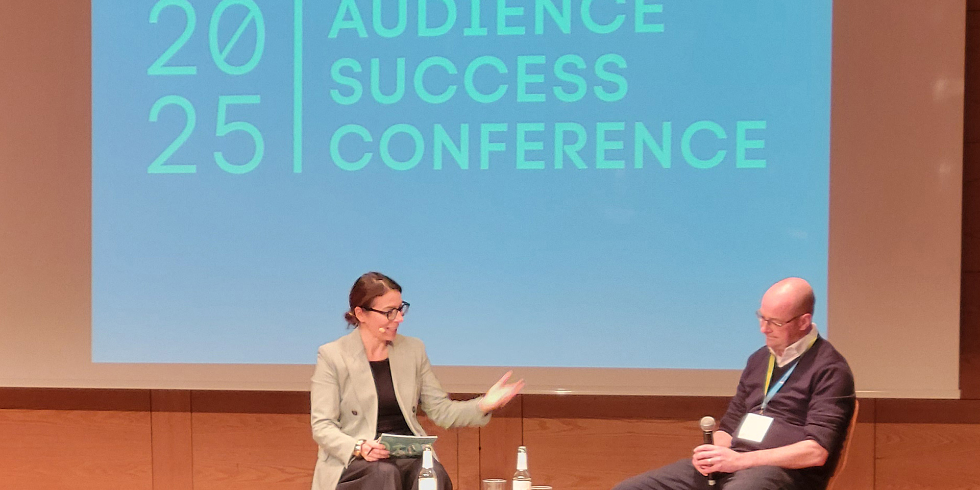 Anna Kleeblatt im Gespräch mit Matt Kendall auf der ASC 2025 © Christoph Tautscher