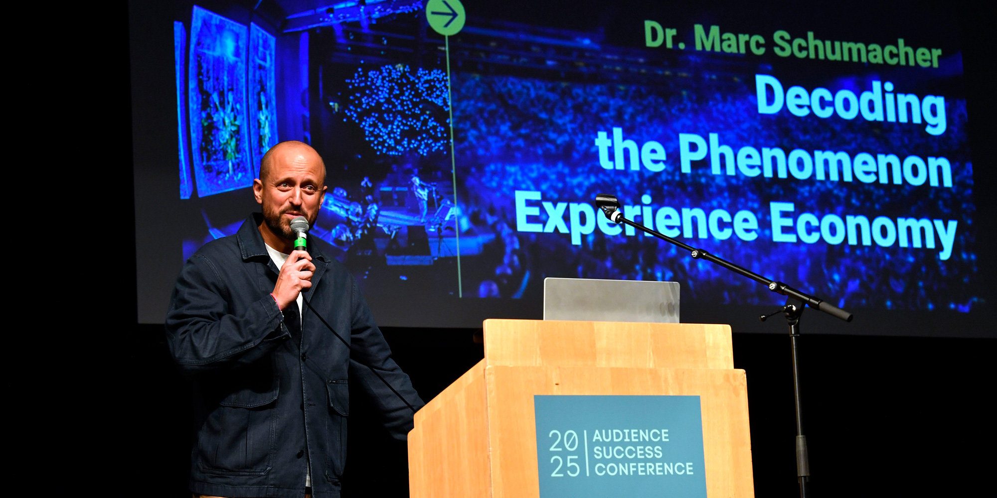Keynote Speaker Marc Schumacher auf der ASC 2025 © ASC 2025 – Marcus Schlaf