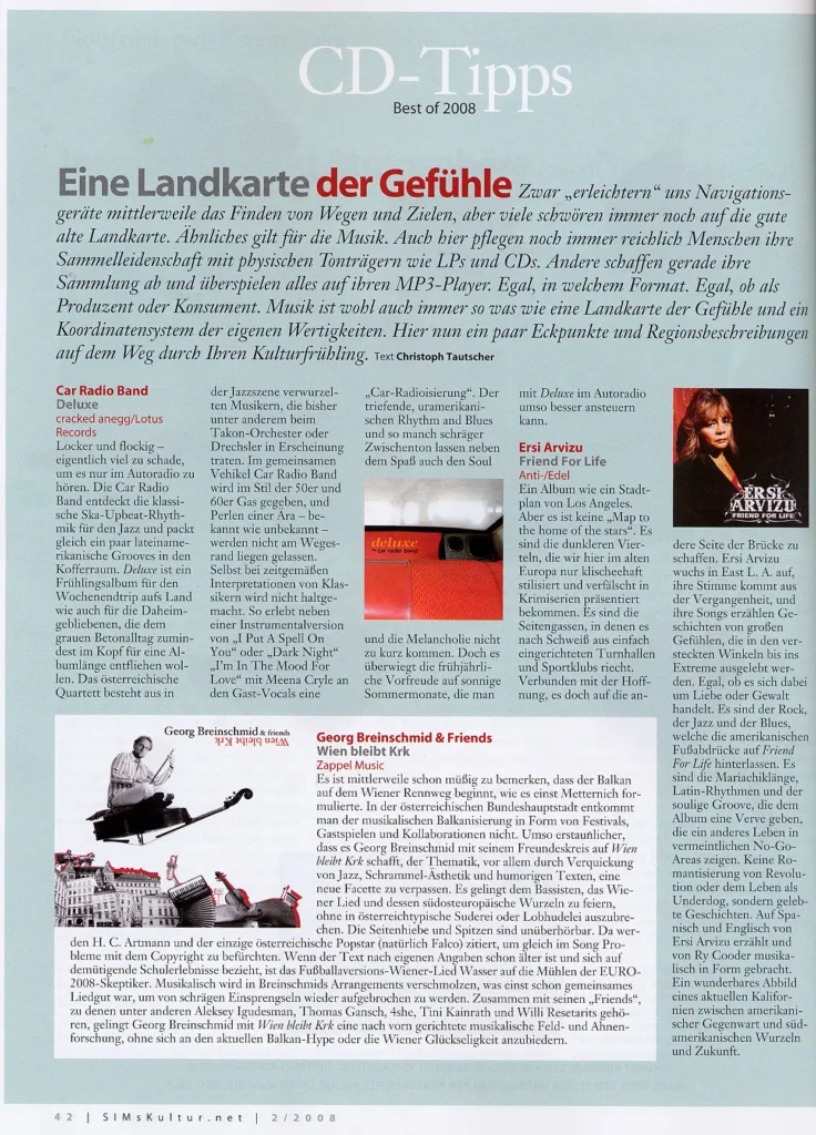 CD-Kritiken SIMSkultur Magazin Best Of 2008 - Seite 1